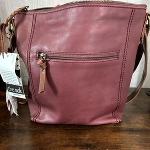 The Sak Ashland Leather Cabernet Handbag Flash Sale!Reg $149